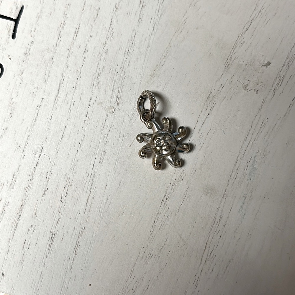 Brighton sliver plated sun charm